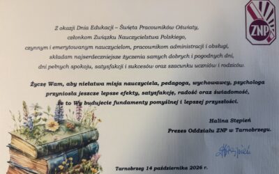 Życzenia z okazji Dnia Edukacji